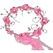 Jeweled Flower & Pearls Fairy Halo Select Color: pink