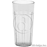 Newport Plastic Tumbler, 20 oz. 1 Dozen per case