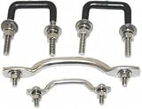 98-05 JEEP WRANGLER GRILLE SUV, Insert Set, 7 Pieces Snap Onto Grille, Chrome (1998 98 1999 99 2000 00 2001 01 2002 02 2003 03 2004 04 2005 05) J070111 N/A