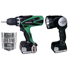 Hitachi DS14DSFL 14.4-Volts Lithium-Ion 1.5 Amp Cordless Drill Driver