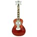 Red Guitar Pin Brooch