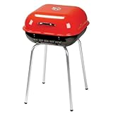 Meco 3335 Sizzler Supreme Smoker Grill, Red