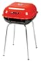 Meco 3335 Sizzler Supreme Smoker Grill, Red