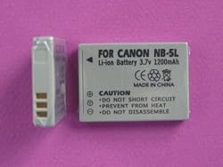 NB-5L NB5L BATTERY FOR CANON powershot SD800 SD900