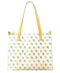 Dooney Bourke Clear IT Medium Shopper Bag Purse Tote