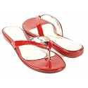 Report Women's Sammi Thong,Red,7.5 M US
