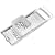 Fackelmann 49254 Sp�tzlehobel Arcadalina f�r kurze Sp�tzle, Edelstahl