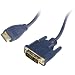 Cables To Go - 40320 - 2M (6.6ft) Velocity HDMI to DVI Digital Video Cable (Blue)