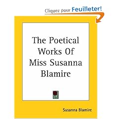 The Poetical Works Of Miss Susanna Blamire