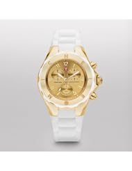 MICHELE Womens MWW12F000031 Tahitian Jelly Bean Analog Display Analog Quartz White Watch