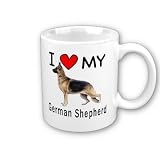 I Love My German Shepherd Coffee Mug