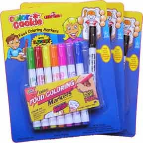 Childrens Toyshop  Gourmet Food : Beautiful Cookies Organic Food Markers Organic Cookies Cookies, 3 packs Cookies