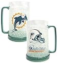 Miami Dolphins 16oz Crystal Freezer Mug