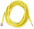 Belkin A3L791-50-YLW 50ft 10/100BT RJ45M/RJ45M CAT5E Patch Cable (Yellow)