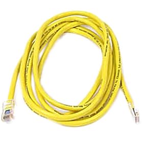 Belkin A3L791-50-YLW 50ft 10 100BT RJ45M RJ45M CAT5E Patch Cable (Yellow) by Belkin