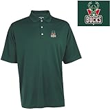 Antigua Milwaukee Bucks Exceed Polo