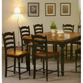 Click here to buy Counter Height Dining Table With Bar Stools.