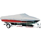 Centurion Tri-Hull Outboard Boat Cover, 16 5 x 86. Designed for boats with windshields (including walk-thru). Built-in motor hood fits larger size motors.