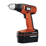 Black & Decker CDC180AK 18-Volt Cordless Drill Kit, Charger & Battery, Includes 30 Accessories
