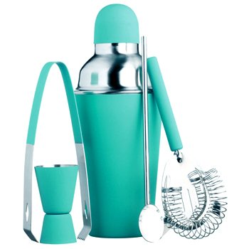 Childrens Toyshop   : New 5pc Stainless Steel Cocktail Shaker Maker