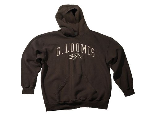 G Loomi Sweat Shirt Hoody Brown with Tan Embroidery, Small G Loomi Sweat Shirt Hoody Brown with Tan Embroidery, Small