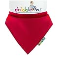 Dribble Ons BRIGHT COLOURS Dribble Bib - RED