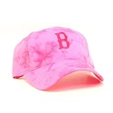 Boston Red Sox Hat (Pink Tye Dye)