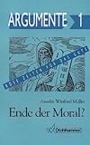 Ende der Moral?-