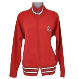 MLB Boston Red Sox Women Full Zip Sweater Mix Jacket Touch Alyssa Milano 2XL XXL