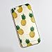 iPhone 6 PLUS Case, DECO FAIRY® Protective Case Bumper[Scratch-Resistant] [Perfect Fit] Translucent Silicone TPU Soft Back Cover for 5.5 inches iPhone 6+ (Pineapple)