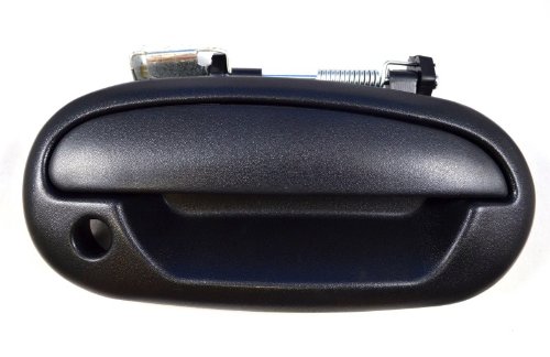 PT Auto Warehouse FO-3503A-FR - Outside Exterior Outer Door Handle, Textured Black - Passenger Side Front