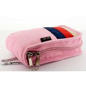 Gee-Bee Urban Styled camera case cover in size: M / colour: Pink / compatible with (Sanyo VPC-S1070 / VPC-S770 / VPC-CG20)