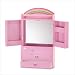 Girls LARGE Butterfly & Rainbow Jewelry Box Closet