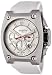 Wyler Watches - Men's Code R Automatic Chronograph Silver Dial White Rubber