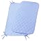 Quilted Baby Blue Terry Cloth Sheet Saver - Set of 2
