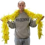 Yellow Feather Boa