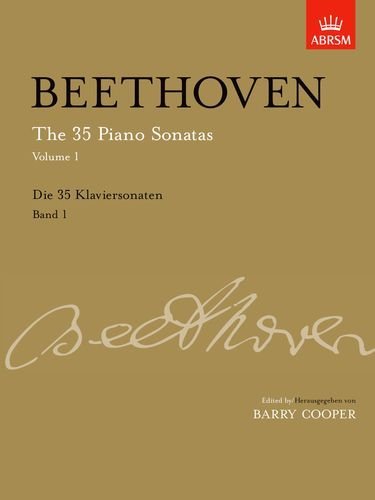 The 35 Piano Sonatas, Volume 1 up to Op. 14: Up to Op. 14 v. 1 (Signature Series (ABRSM)) by Ludwig van Beethoven (Composer), Barry Cooper (Editor) (13-Dec-2007) Sheet music