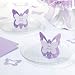 Lilac Butterfly Name Cards, Set of 12