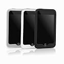 Macally Msuit-T 3 Silikon-Schutzhülle für Apple iPod Touch 2. Generation und 3. (aktuelle) Generation schwarz/weiß/transparent