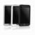 Macally mSuit 3 Protective Silicone Cases for iPod Touch 2nd Gen - Package Includes Black, White & Clear Colour Cases