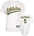 Matt Holliday Jersey: Adult 2010 Majestic Home White Replica #5 Oakland Athletics Jersey
