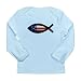 Artsmith, Inc. Long Sleeve Infant T-Shirt US Christian Fish Ichthys