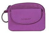 Saddler Genuine Soft Leather Compact Coin / Card Purse With Key Ring - 1131