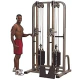 Body Solid Pro Club Line Dual Cable Column Gym SDC-2000G/2 Weight Stack 235 lb