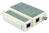 LogiLink Kabeltester RJ45 und BNC mit Remote Einheit