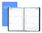 House of Doolittle 5 X 8 Inches Academic Weekly Planner 13 Months July 2013 to July 2014, Two Piece Bright Blue Leatherette Cover Recycled Made in the USA (HOD277508)