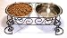 Scroll Work Stainless Steel Double Diner 2 - Quart
