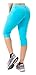 Hybrid & Co. Women's Butt Lift Super Comfy Stretch Denim Capri Jeans