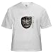 Olmec Jade Mask - History White T-Shirt by CafePress