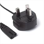 Camson Power Cord/Cable (England/UK/GB/Type) for Notebook, LopTop, Camera, Camcorder, MP3, Etc.